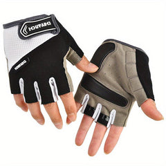 Shockproof GEL Pad Cycling Gloves Half Finger Sport Resistance