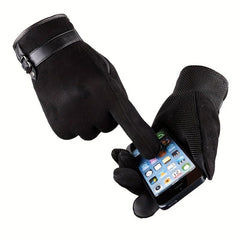 Men's Anti-Cold Warm Gloves for Cycling in Autumn & Winter