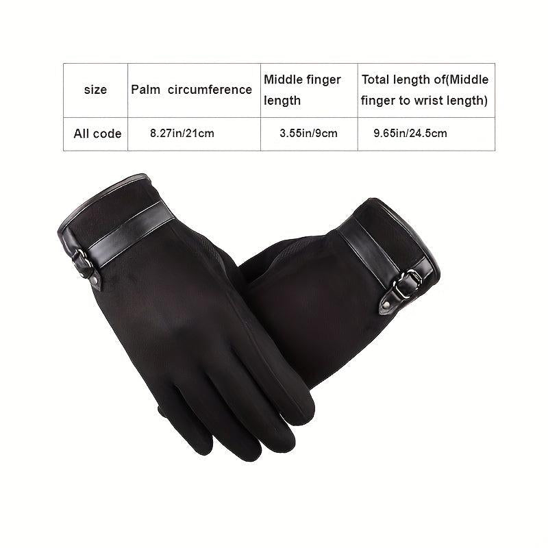 Men's Anti-Cold Warm Gloves for Cycling in Autumn & Winter
