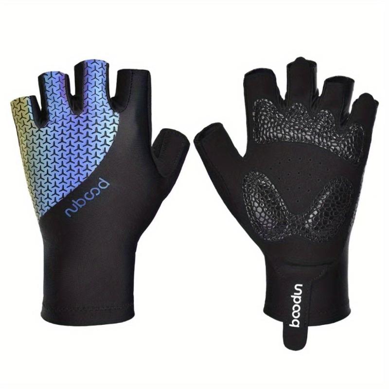 Colorful Outdoor Half Finger Cycling Gloves