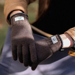 High Elastic Knitting Running Gloves for Autumn and Winter