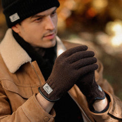 High Elastic Knitting Running Gloves for Autumn and Winter
