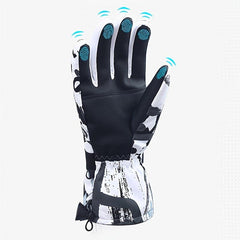 Winter Ski Gloves Waterproof Warm Touch Screen Cycling Gloves