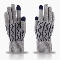 Winter Touchscreen Knit Gloves for Men