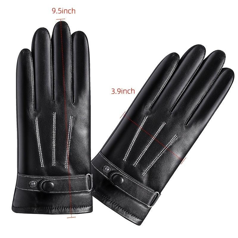 Men's Winter Thermal Touch Screen Gloves Waterproof & Cold Protection
