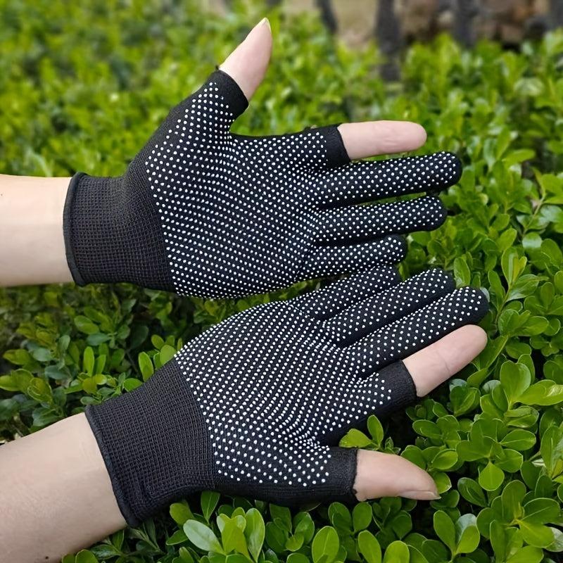 Anti Slip Two Finger Gloves for Cycling and Fishing