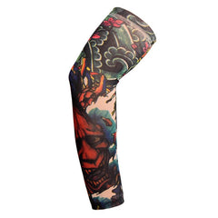 Outdoor Cycling Sunscreen Tattoo Sleeve UV Protection Long Gloves