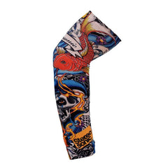 Outdoor Cycling Sunscreen Tattoo Sleeve UV Protection Long Gloves