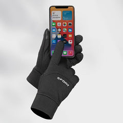 Warm Fleece Sports Gloves for Autumn/Winter