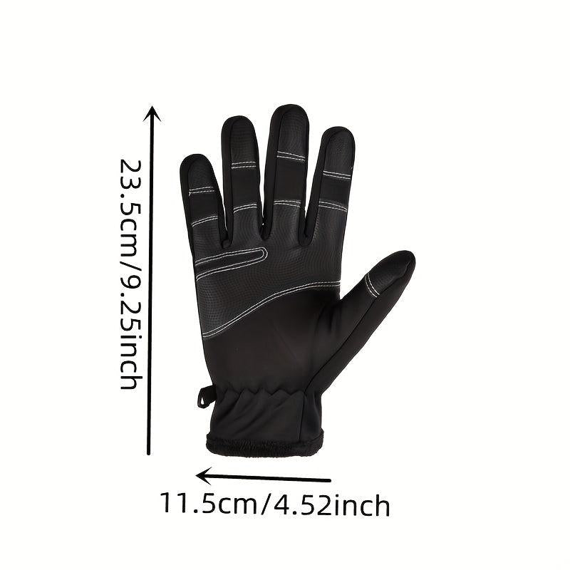 Men's Winter Cycling Gloves for Outdoor Sports, Climbing, and Driving
