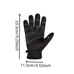 Men's Winter Cycling Gloves for Outdoor Sports, Climbing, and Driving