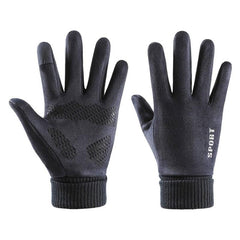 Men Winter Waterproof Cycling Gloves Outdoor Sports Running Motorcycle Ski