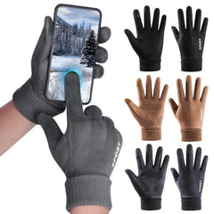 Men Winter Waterproof Cycling Gloves Outdoor Sports Running Motorcycle Ski
