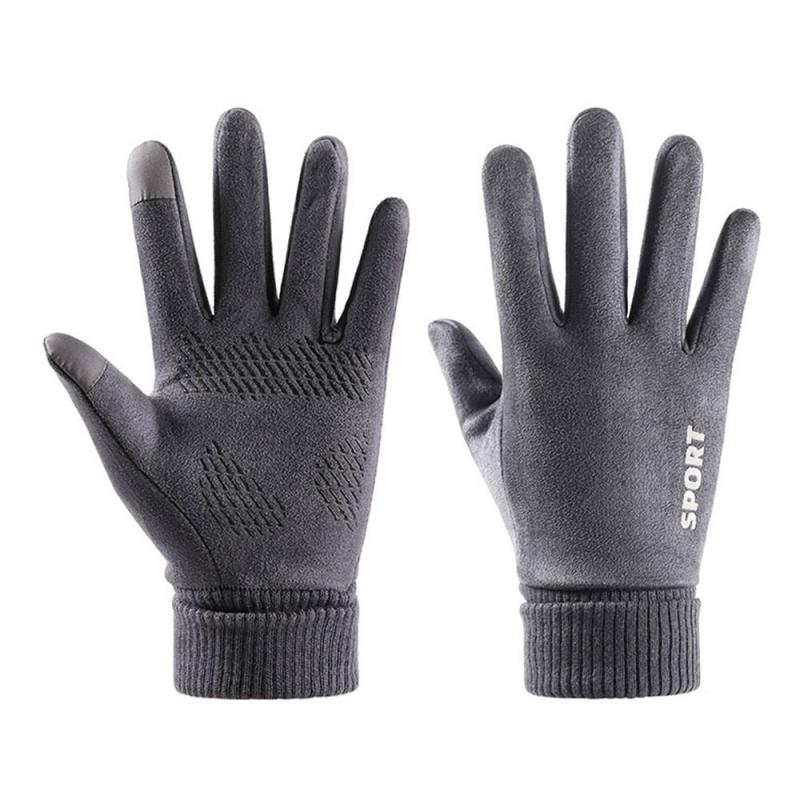 Men Winter Waterproof Cycling Gloves Outdoor Sports Running Motorcycle Ski