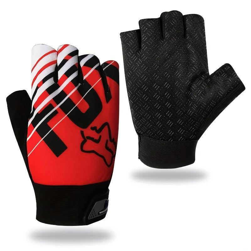 Half finger Cycling Gloves Thin Sports Fitness Mountain Bike Short finger