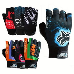 Half finger Cycling Gloves Thin Sports Fitness Mountain Bike Short finger