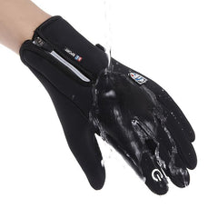 Men's Waterproof Cold-proof Non-slip Warm Gloves for Outdoor Sports