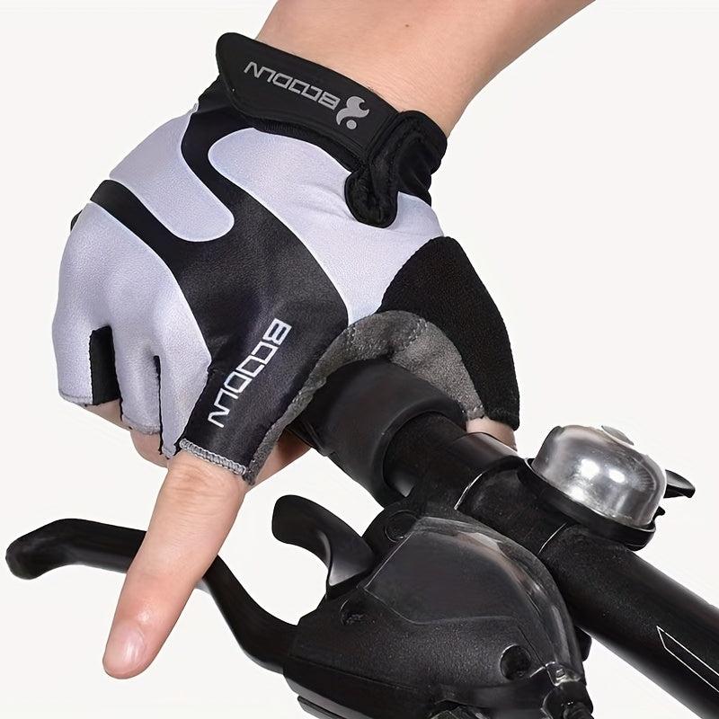 Speed Sports Cycling Gloves Sunscreen Non-slip Half Finger Gloves