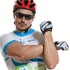 Speed Sports Cycling Gloves Sunscreen Non-slip Half Finger Gloves