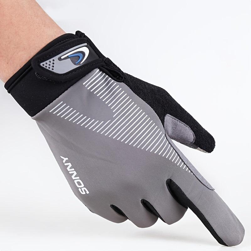 Men's Winter Warm Finger Gloves for Outdoor Sports