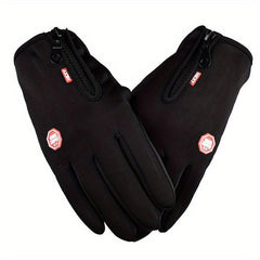 Thickened Warm & Cold Resistant Gloves for Outdoor Cycling & Driving
