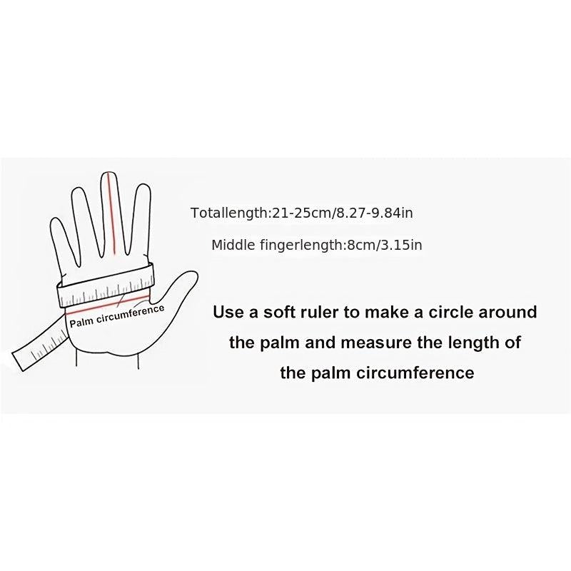 Women's Winter Velvet Touch Screen Gloves for Outdoor Cycling - Keep Warm