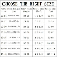 Men Waist Belt Sports Car Automatic Buckle Length Adjustable