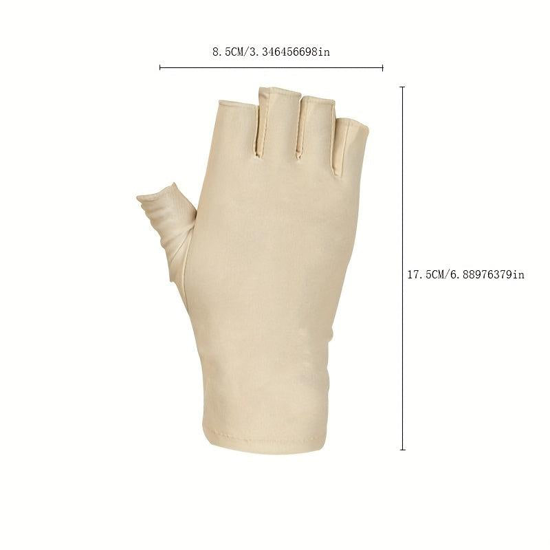 Breathable Half Finger Bike Gloves for Women Men