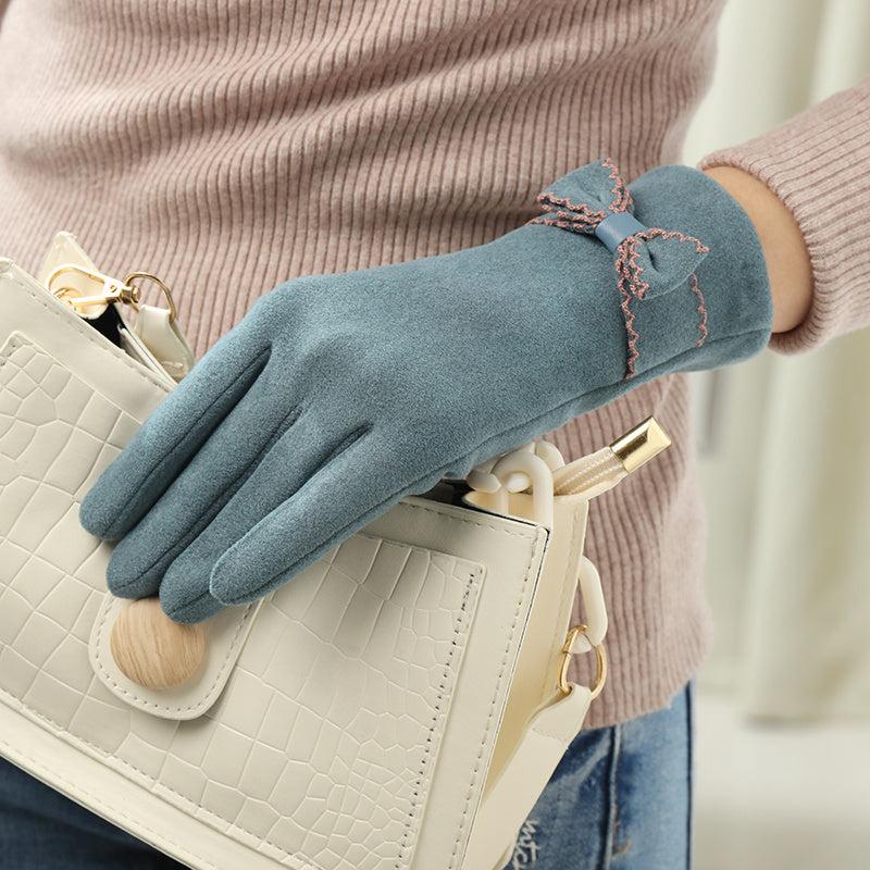 Women's Fleece Warm Windproof Gloves