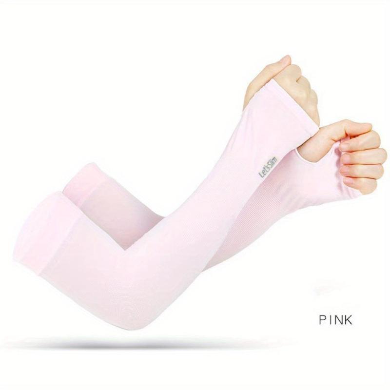 Elastic Ice Sleeves Sunscreen UV Protection Long Gloves