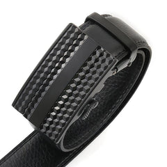 Men's PU Leather Slide Ratchet Belt
