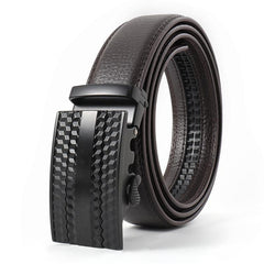 Men's PU Leather Slide Ratchet Belt