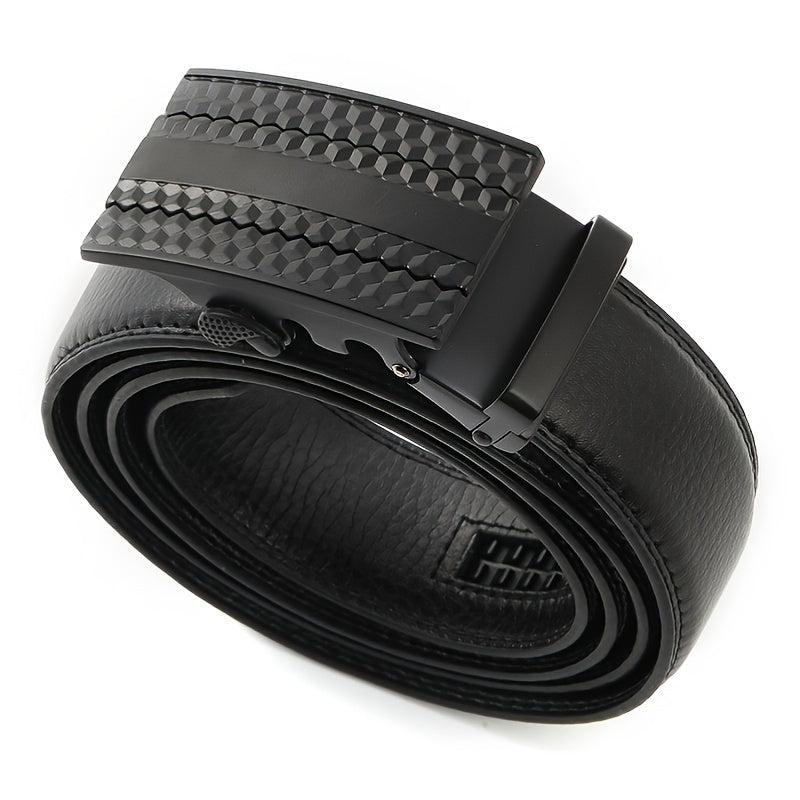 Men's PU Leather Slide Ratchet Belt