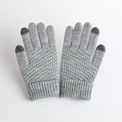 Winter Warm Touch Screen Knit Gloves Unisex