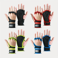 Workout Gloves with Wrist Wraps for Women