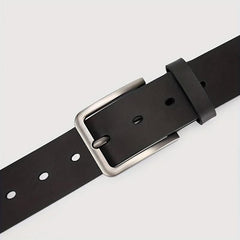 PU Leather Buckle Vintage Belt Men's Antique Jeans Casual Middle aged Joker Belt