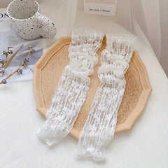 Vintage Lace Floral Embroidery Gloves for Women