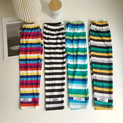 Striped Sleeve Sunscreen UV Protection Viscose Sleeves Spring Summer Autumn