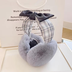 Winter Women's Cartoon Plush Earmuffs Windproof Cold Warm Ear Warmers