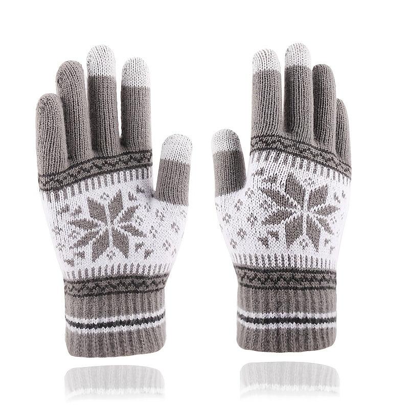 Winter Touch Screen Gloves Women Teens Kids Snow