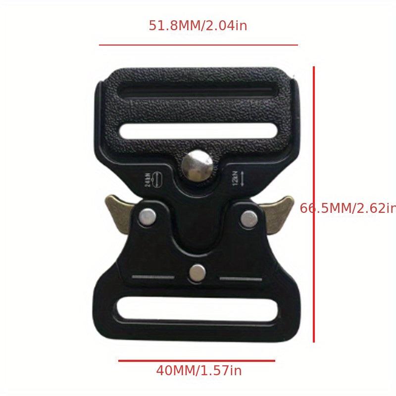 Tactical Quick Release Metal Belt Buckle