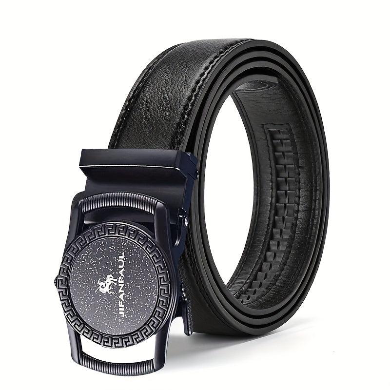 Men's PU Leather Buckle Belt for Outdoor Party Travel
