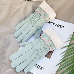 Women's Touch Screen Winter Gloves Windproof Biker Riding Gloves