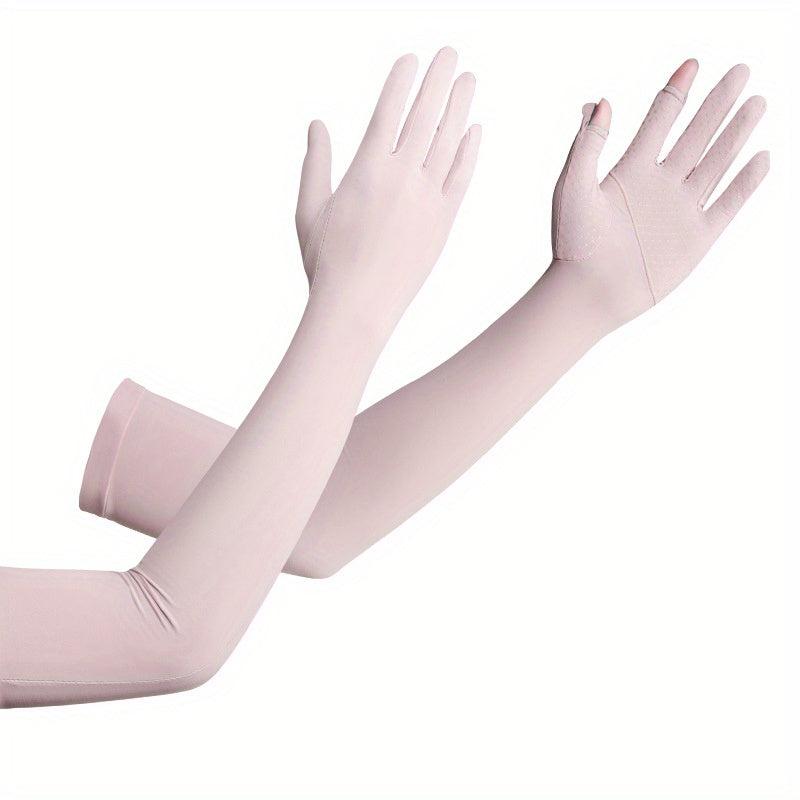 Mesh Breathable Long Gloves Sunscreen Cycling Sports Accessories