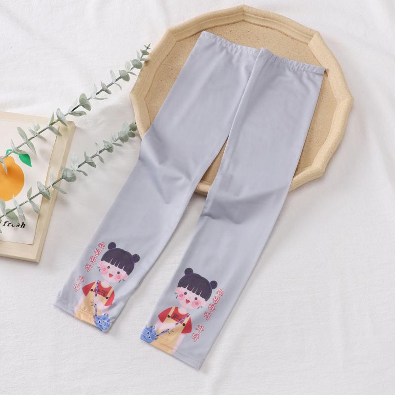 Cartoon Girl Print Ice Sleeves UV Protection Long Sleeves