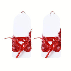 Bride Wedding Dress Gloves Sequin Decoration Hanging Finger Wrist Gloves