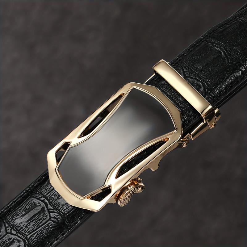 Men's Sport Outdoor Automatic Buckle Belt Husband Boyfriends Birthday