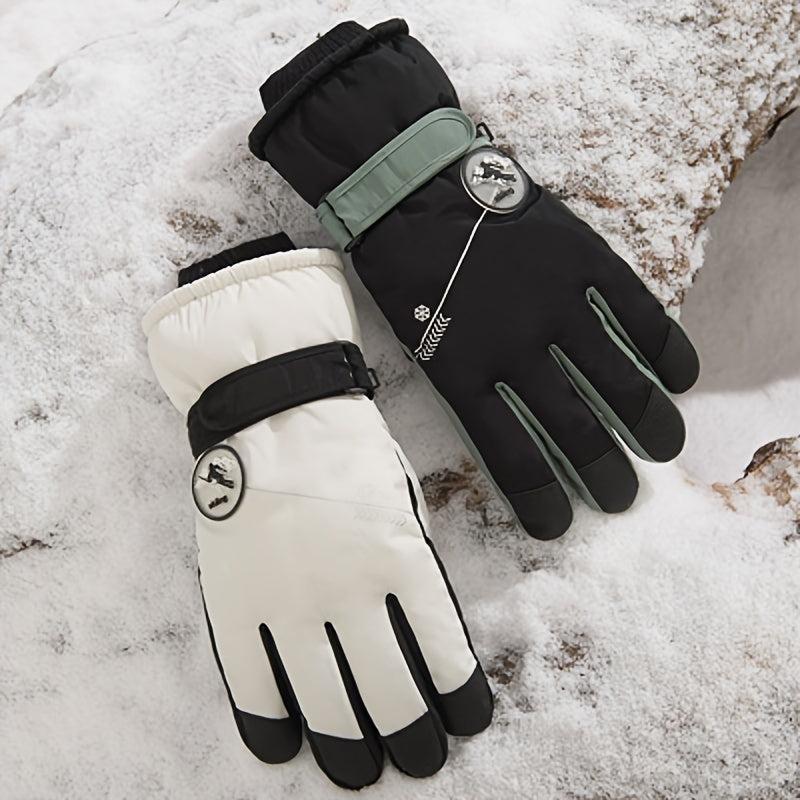 Ski Gloves Touch Screen Winter Cycling Anti-Cold Warm Gloves