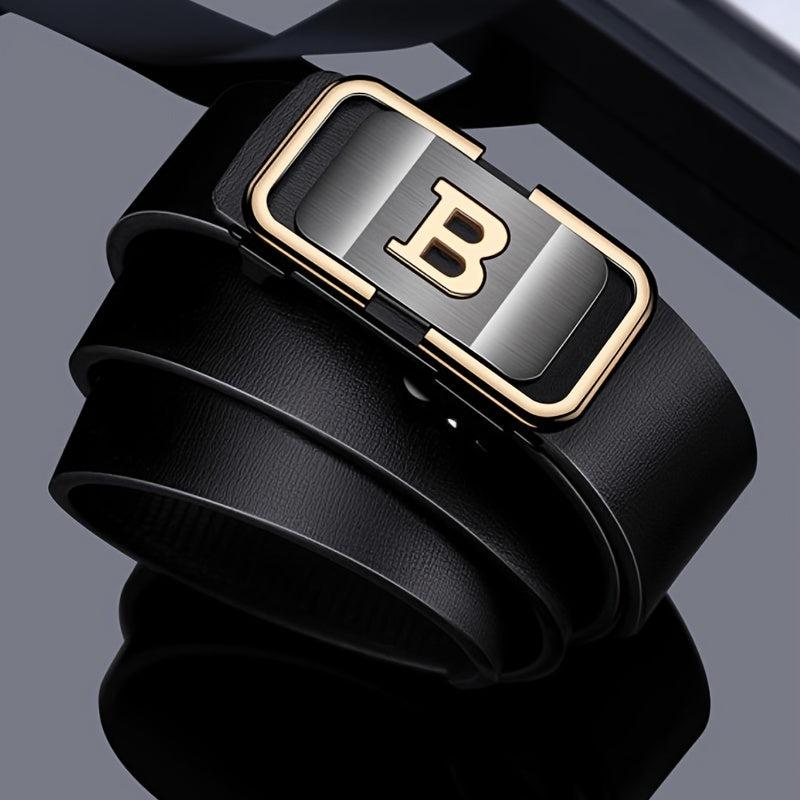 Casual Men's Belt w/ Automatic Buckle