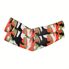 Camouflage Sunproof Ice Sleeves Outdoor Driving UV Protection Sports Gloves
